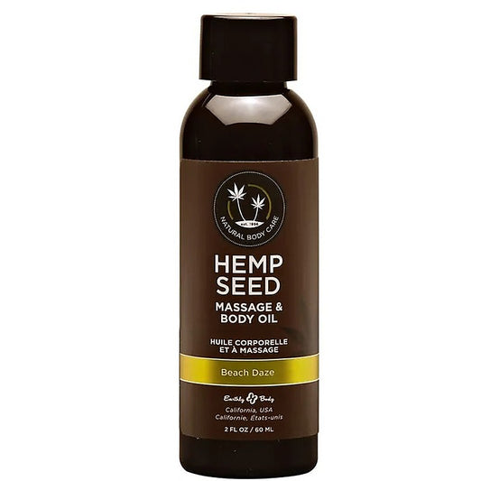 Hemp Seed Water Based Massage and Body Oil by Earthly Body