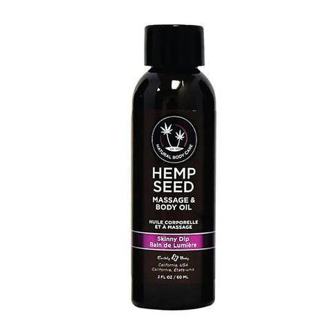 Hemp Seed Water Based Massage and Body Oil by Earthly Body