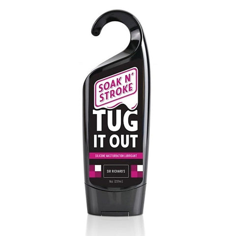 Soak N Stroke Tug It Out Silicone Lubricant by Sir Richards