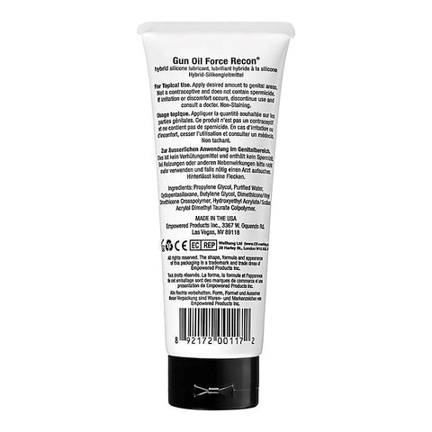 Force Recon Hybrid Silicone Lubricant by Gun Oil