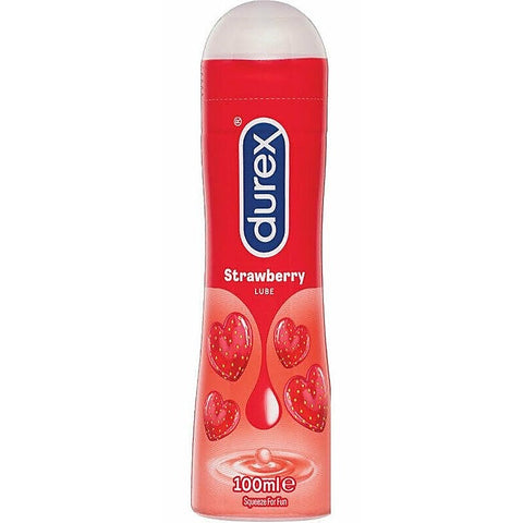 Play Strawberry Lube 100ml by Durex