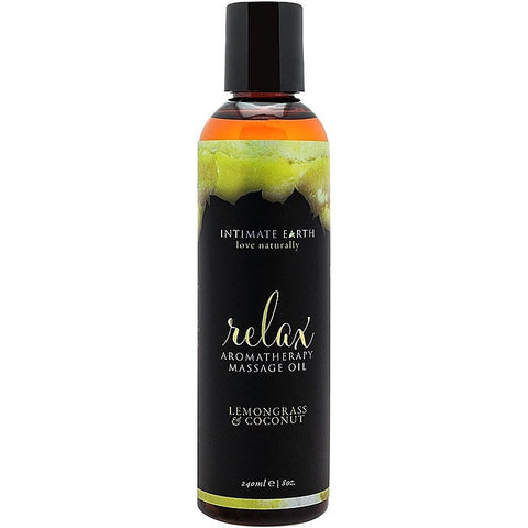Aromatherapy Massage Oil 240ml by Intimate Earth
