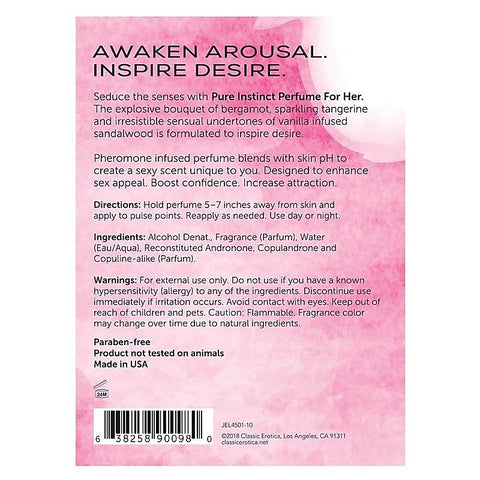Captivating Pheromone Infused Perfume