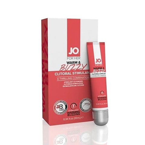Jo Warm & Buzzy Clitoral Cream by System Jo