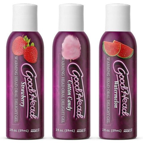 GoodHead Warming Head Delight Gel 3-Pack by Doc Johnson