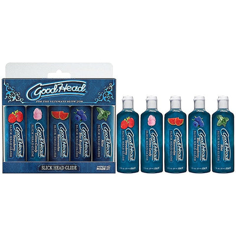 GoodHead Slick Head Glide 5-Pack by Doc Johnson