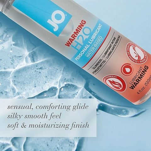 Jo Warming H2O Water-Based Lubricant by System Jo