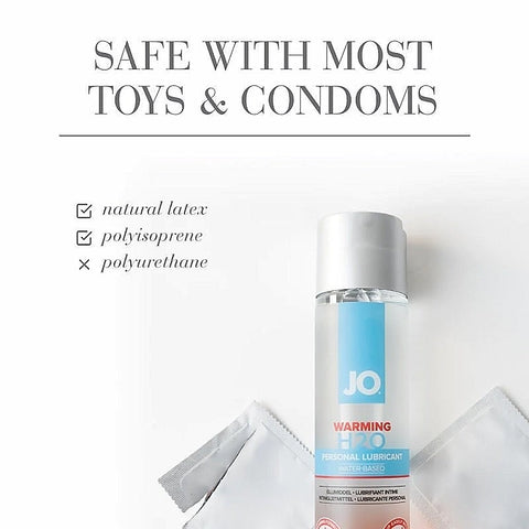 Jo Warming H2O Water-Based Lubricant by System Jo