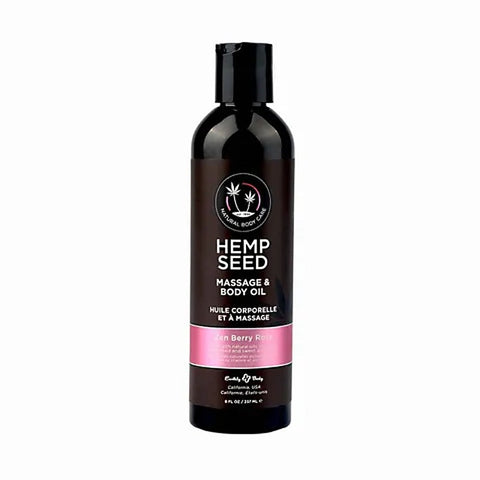Hemp Seed Massage & Body Oil by Earthly Body