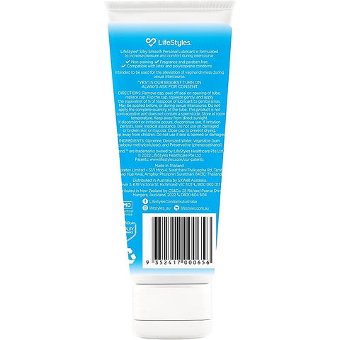 Silky Smooth Water Based Personal Lubricant by Ansell