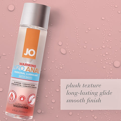 JO Anal H2O Warming Water Based Lubricant by System Jo