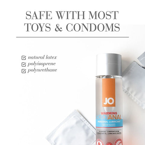 JO Anal H2O Warming Water Based Lubricant by System Jo