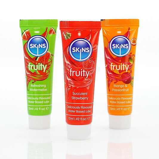 Skins Fruity Tubes Water Based Lubes by Creative Conceptions