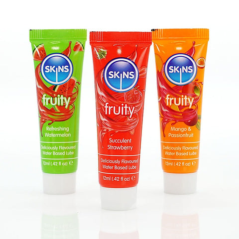 Skins Fruity Tubes Water Based Lubes by Creative Conceptions