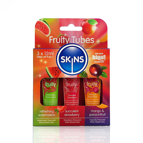 Skins Fruity Tubes Water Based Lubes by Creative Conceptions