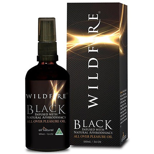 Wildfire Pleasure Oil Black by Wildfire International