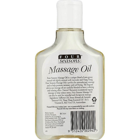 Lavender Ylang Ylang Massage Oil by Four Seasons