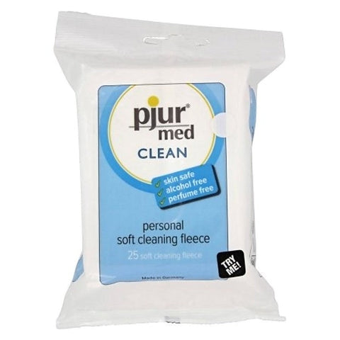 Med Clean Fleece Pack of 25 by Pjur