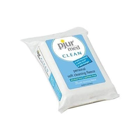 Med Clean Fleece Pack of 25 by Pjur
