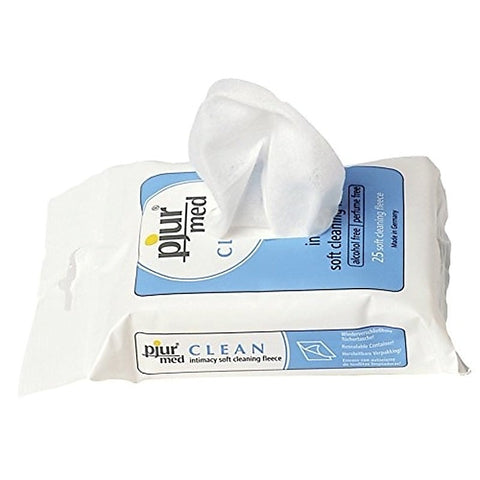 Med Clean Fleece Pack of 25 by Pjur