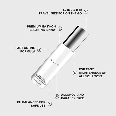 Antibacterial Adult Toy Cleaning Spray by Lelo