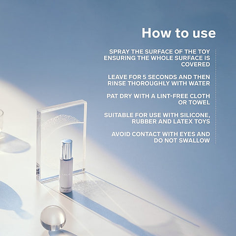 Antibacterial Adult Toy Cleaning Spray by Lelo