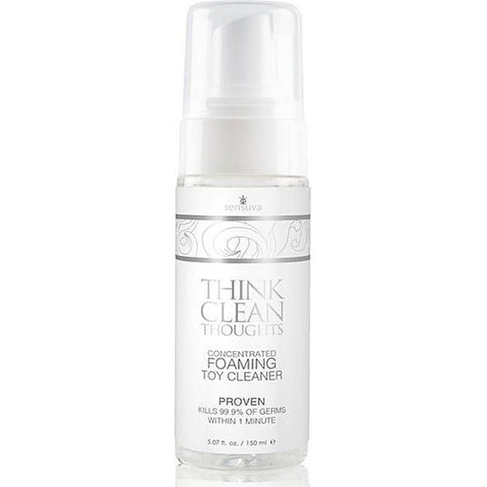 Think Clean Thoughts Foaming Toy Cleaner by Sensuva On