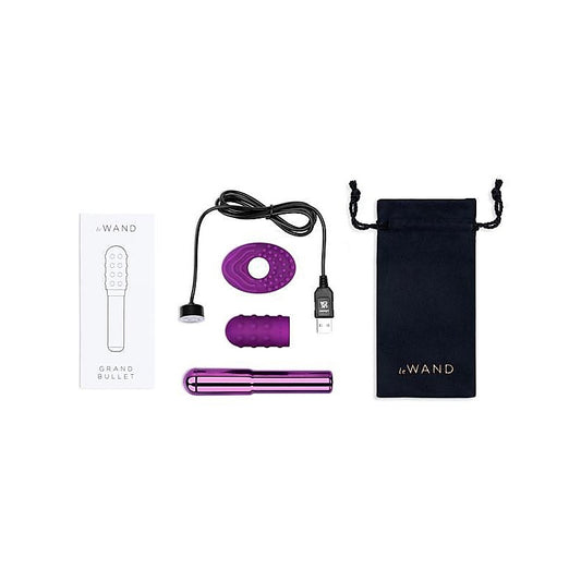 Chrome Grand Luxury Bullet Massager by Le Wand