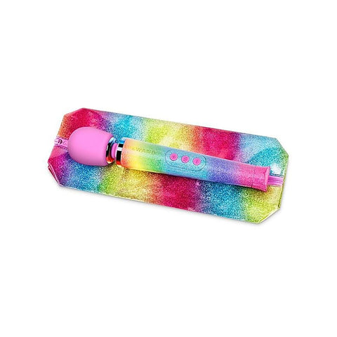 Rainbow Ombre Vibrating Body Wand by Le Wand