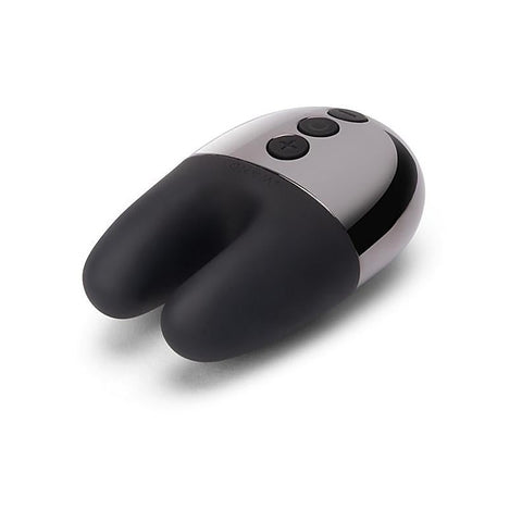 Chrome Mini Double Vibrator by Le Wand