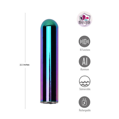 COSMO Metallic Coloured USB Rechargeable Bullet Vibe