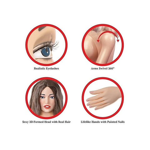 Agent 69 Inflatable Love Doll by Pipedream Products