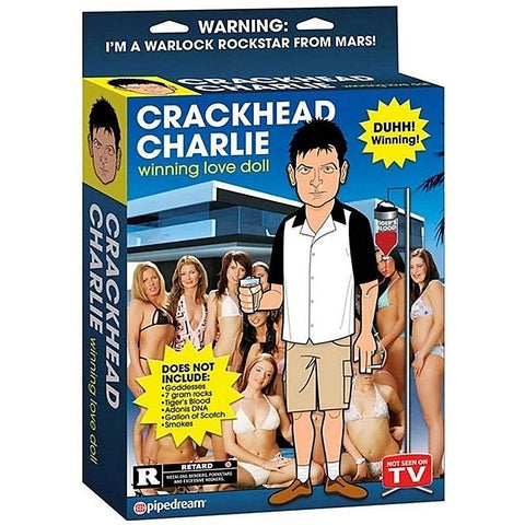 Crackhead Charlie Winning Inflatable Love Doll by Pipedream