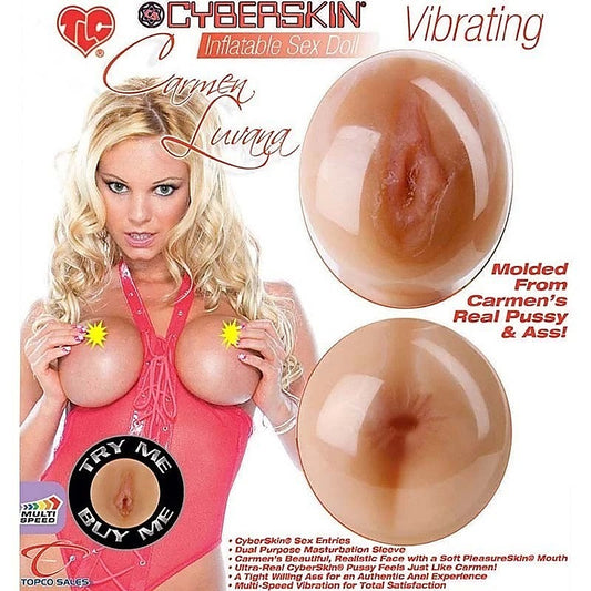 Carmen Luvana CyberSkin Vibrating Inflatable Sex Doll