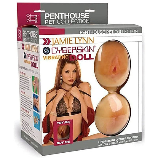 Penthouse Pet Collection Jamie Lynn Vibrating CyberSkin Pet