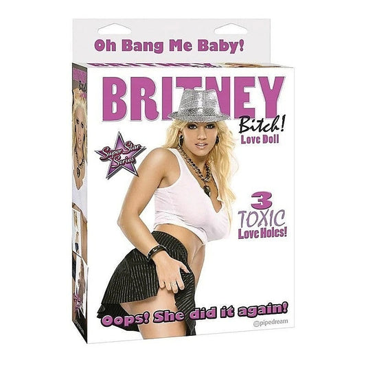 Britney Bitch! Inflatable Love Doll by Pipedream
