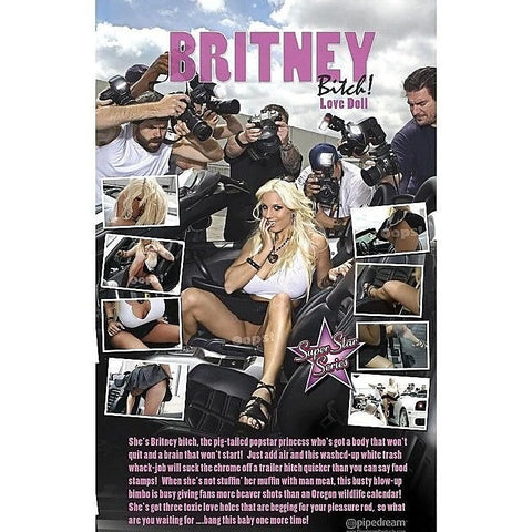 Britney Bitch! Inflatable Love Doll by Pipedream