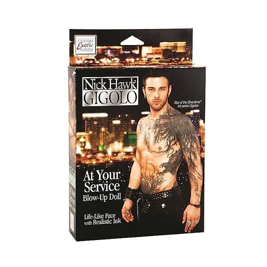 Nick Hawk GIGOLO At Your Service Blow-Up Doll