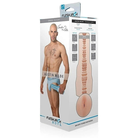FleshJack Boys Austin Wilde Realistic Blowjobs by Fleshlight