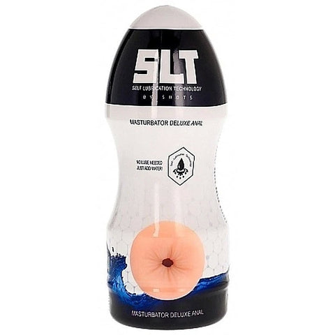 Self Lubrication Masturbator Deluxe Flesh Anal by Shots Toys