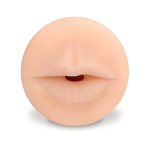 Self Lubrication Masturbator Deluxe Flesh Oral by Shots Toys