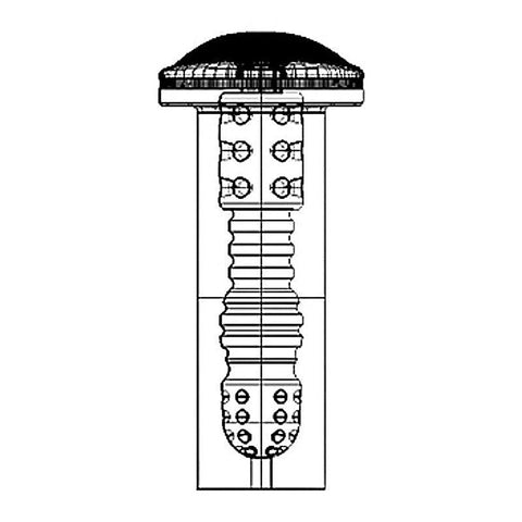 Self Lubrication Masturbator Deluxe Flesh Oral by Shots Toys
