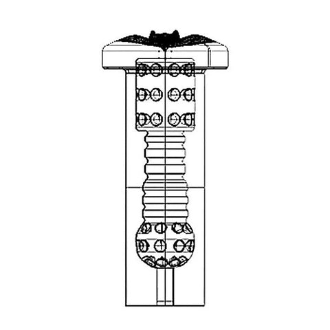 Self Lubrication Masturbator Deluxe Flesh Vagina