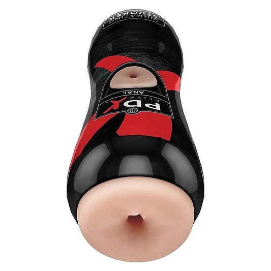 PDX Elite Realistic Male Vibrating Anal Stroker