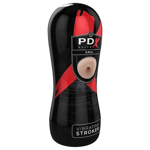 PDX Elite Realistic Male Vibrating Anal Stroker