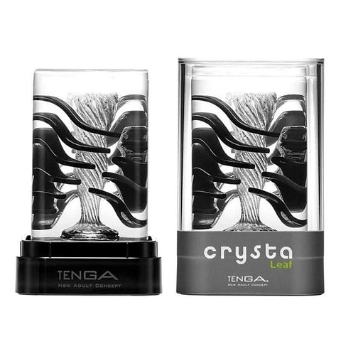 Crysta Leaf Elastomer Stroker by Tenga