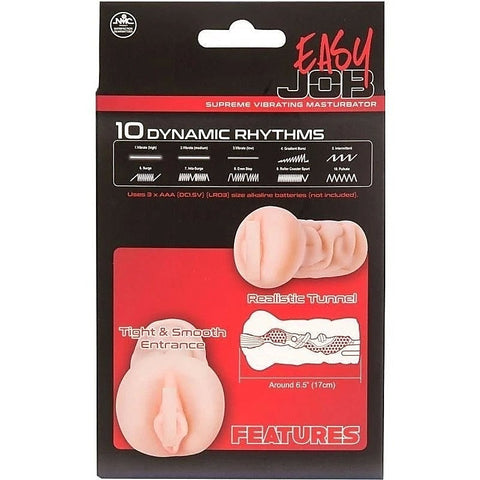 Easy Job Supreme Vibrating Masturbator Ruth by Nanma