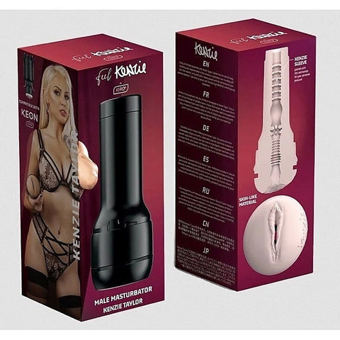 Feel Kenzie Lifelike Male Stroker by Kiiroo