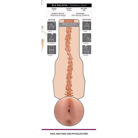 Mia Malkova Lvl Up Masturbator Sleeve by Fleshlight