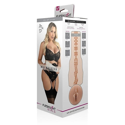 Mia Malkova Lvl Up Masturbator Sleeve by Fleshlight